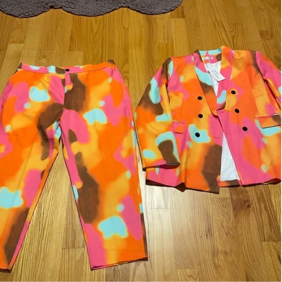 posh shoppe Pants - Vibrant Multicolor Women's Pantsuit